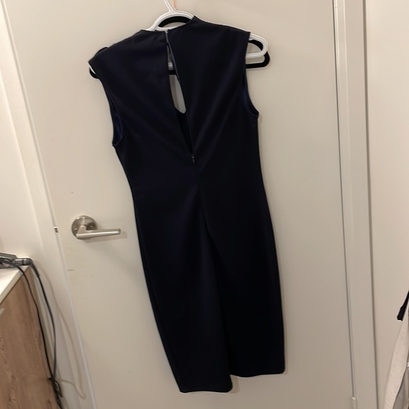 Pencil dress, navy, great for work professionals - Picture 2 of 5